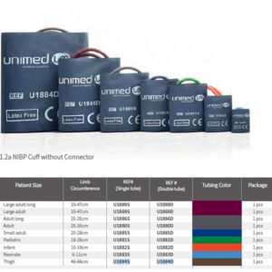 Reusable NIBP Cuff With Inflation Bag